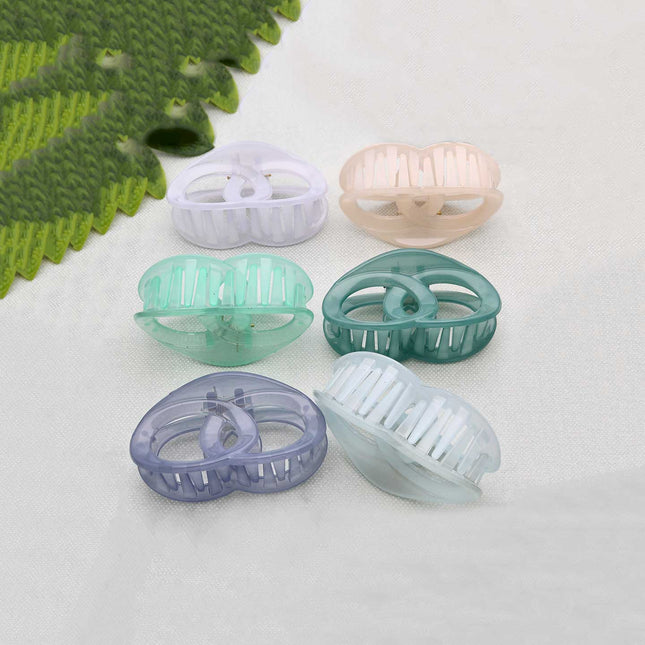 Transparent Plastic Claw Clips - ESKU302001737