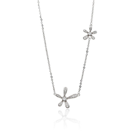 Diamond Floret Pendant Chain - ESKU302001778