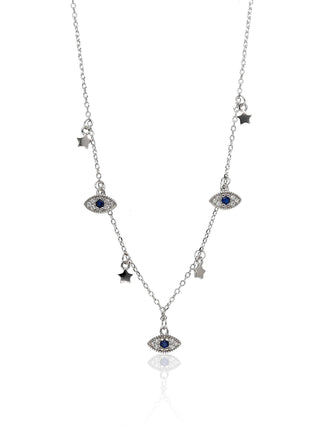 Evil Eye Charm Necklace - ESKU302001781