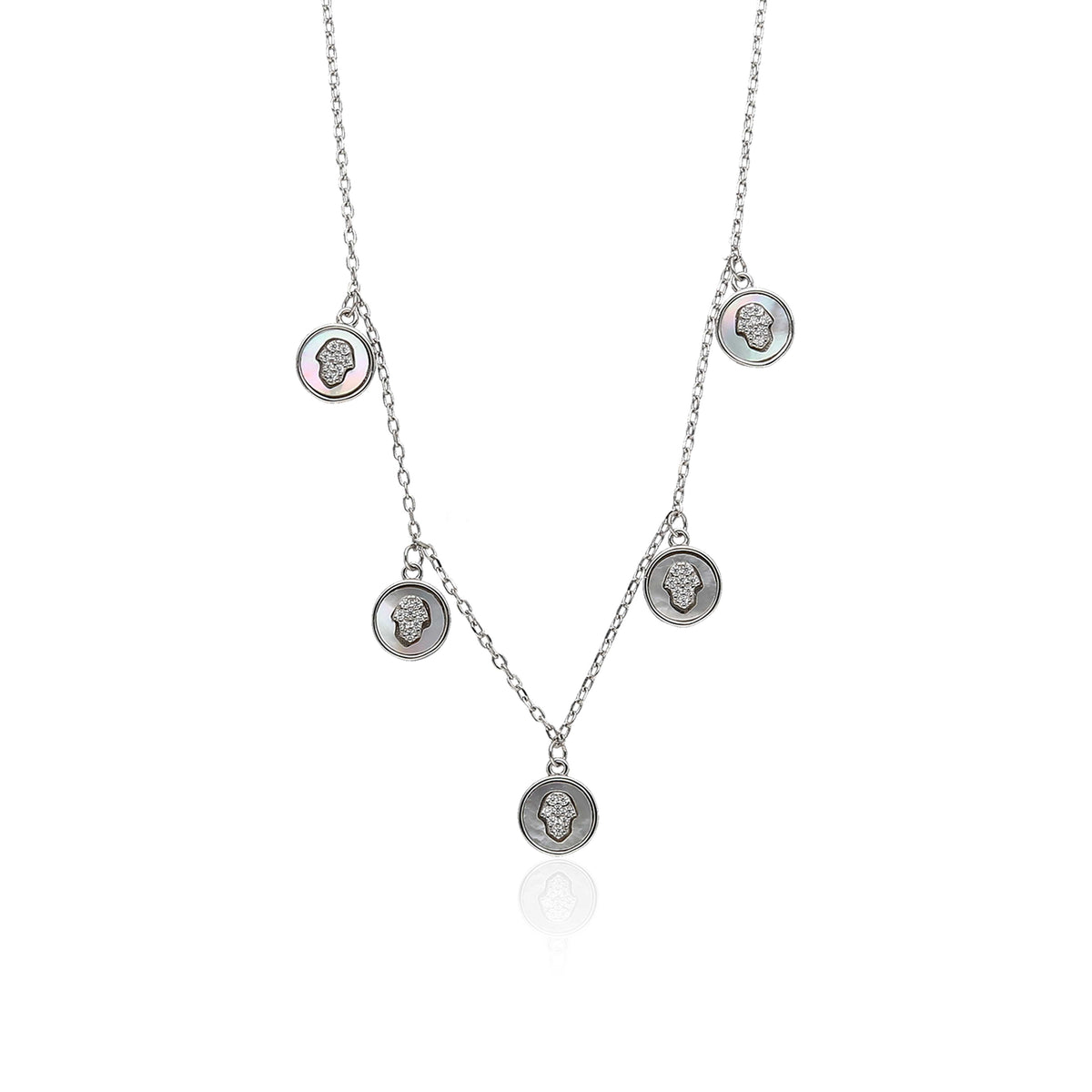 Stylish Chain Pendant Necklace - ESKU302001782