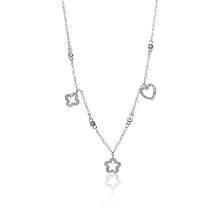 Classic Pendant Chain Necklace - ESKU302001783