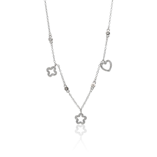 Classic Pendant Chain Necklace - ESKU302001783