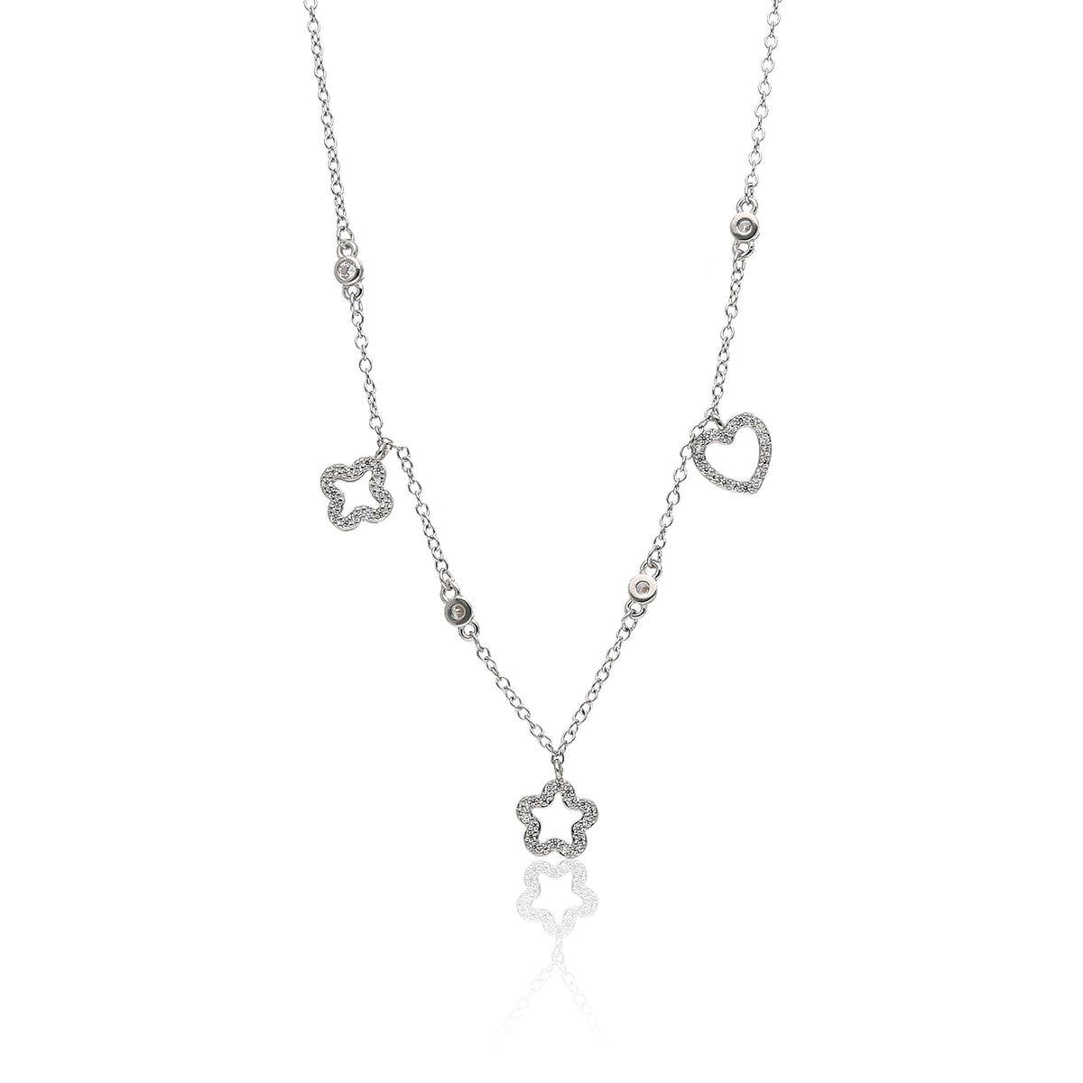 Classic Pendant Chain Necklace - ESKU302001783