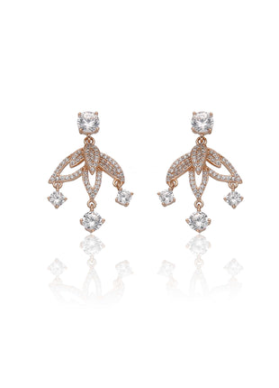 Fancy CZ Drop Earring - ESKU302001786