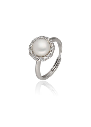 Moti Ring Pure Silver - ESKU302001799