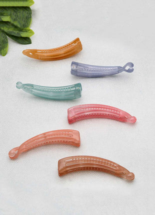 Plastic Banana Hair Clip - ESKU302001844
