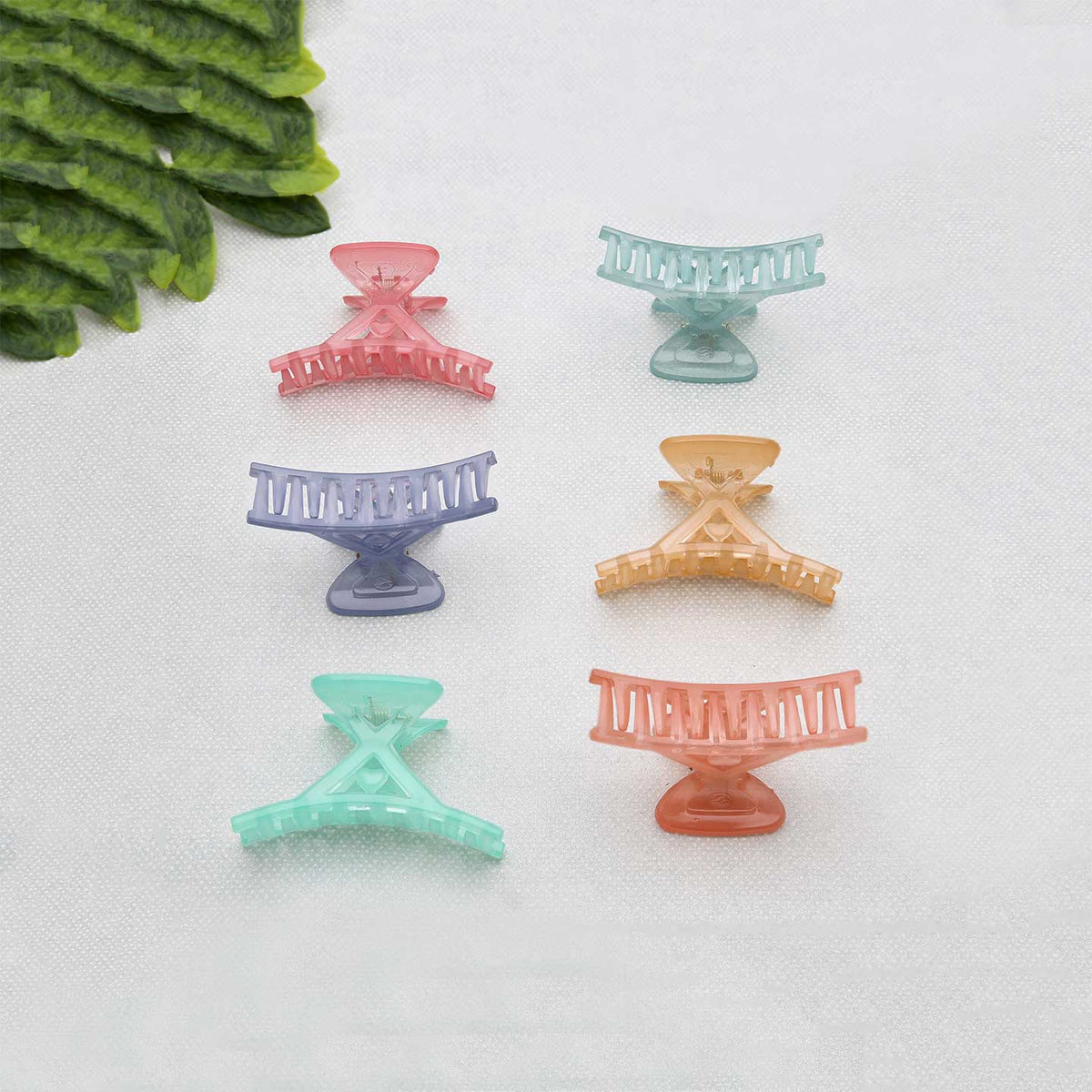 Plain Butterfly Hair Clips - ESKU302001870