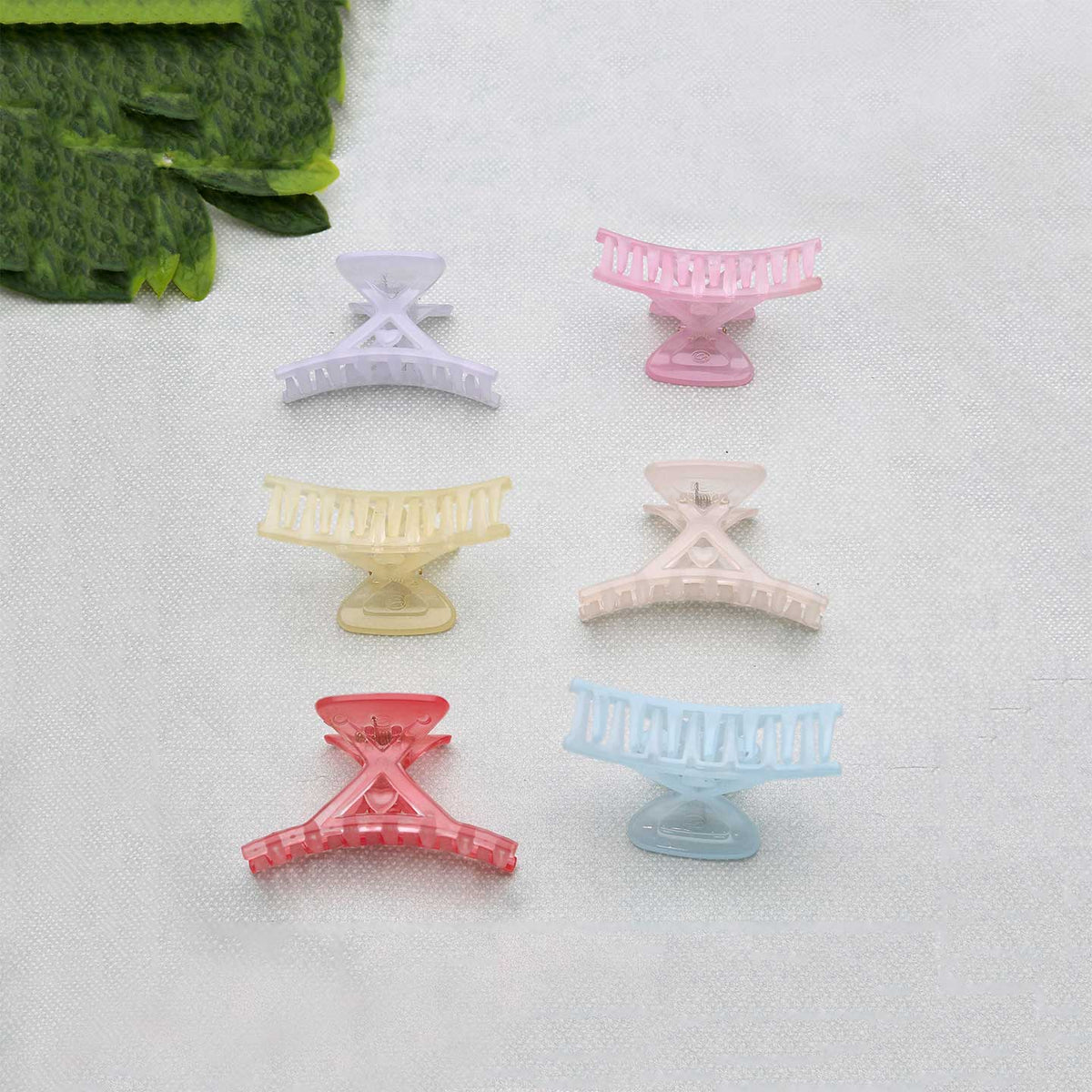 Plain Butterfly Hair Clips - ESKU302001870