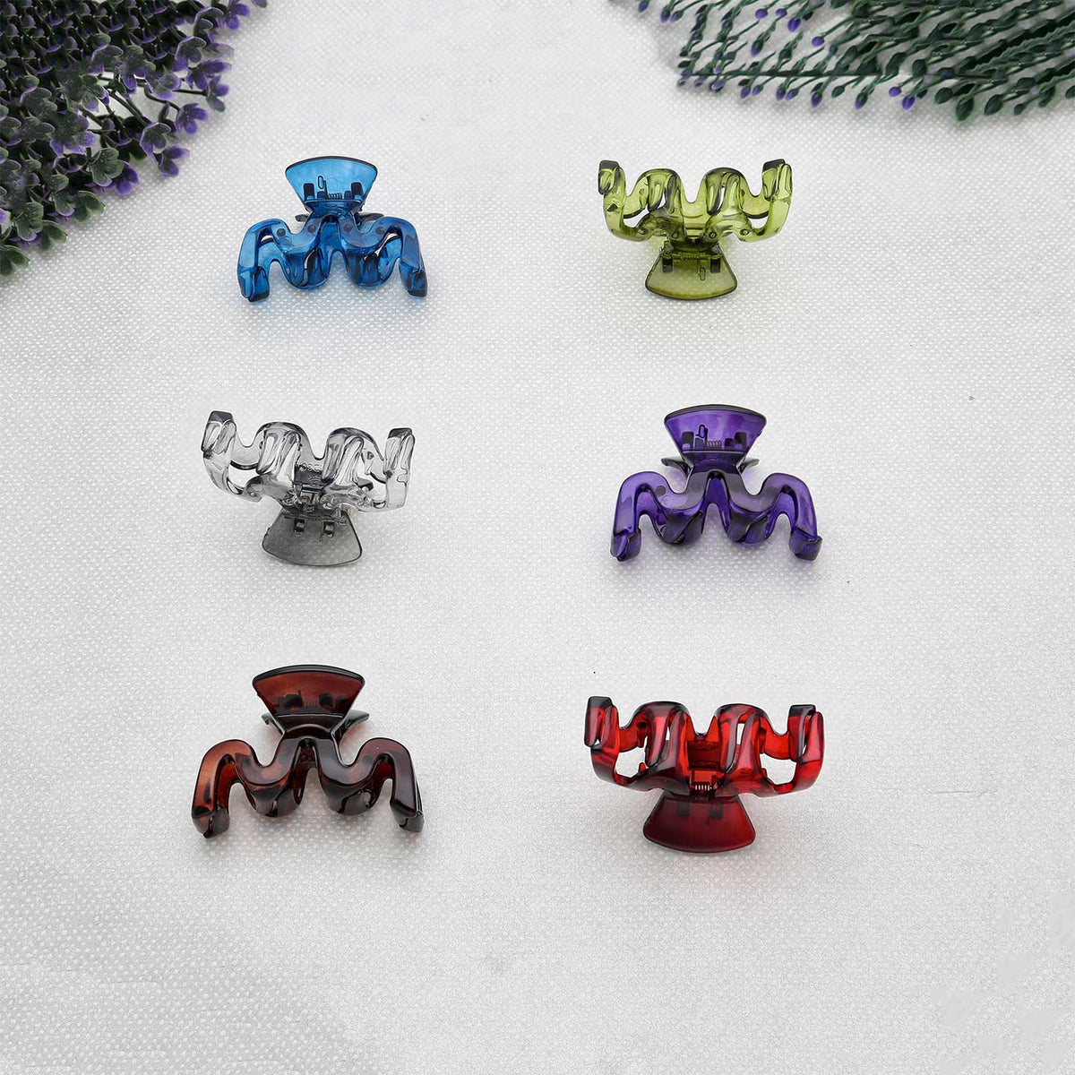 Plain Butterfly Hair Clips - ESKU302001882