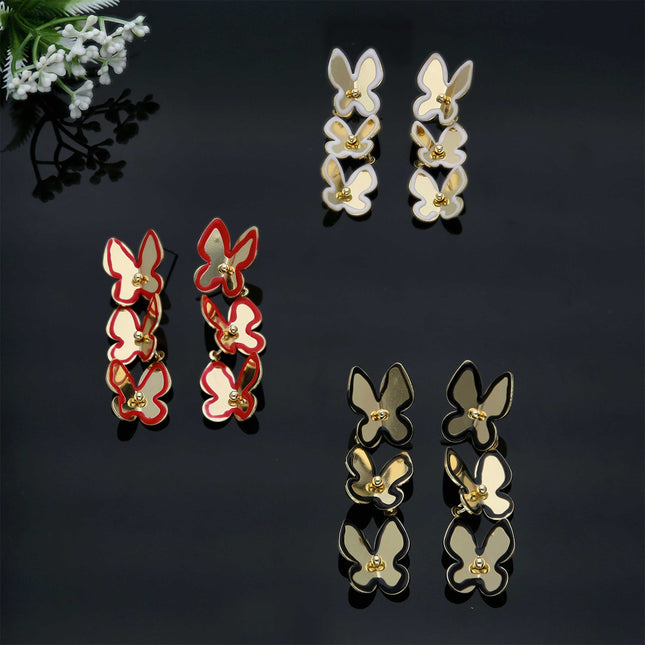 Beautiful Butterfly Earrings - ESKU302001901