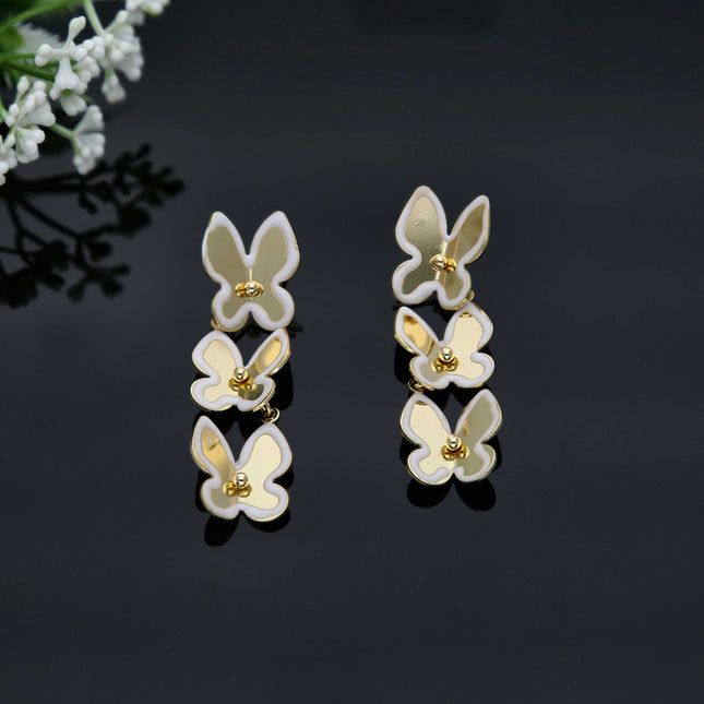 Beautiful Butterfly Earrings - ESKU302001901