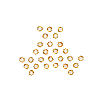 Gold Border Pearl Bindi - ESKU302001902_1