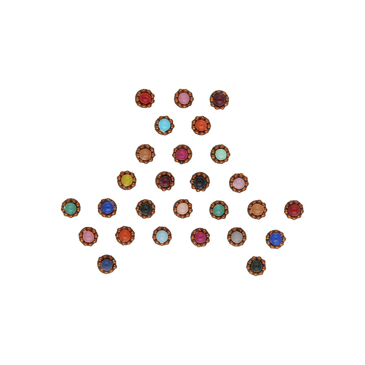 Antique Border Pearl Bindi - ESKU302001916_1