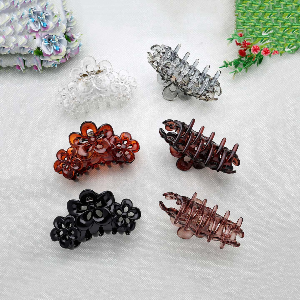 Plain Butterfly Hair Clips - ESKU302001937