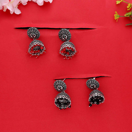 Designer Peacock Jhumka - ESKU302101980