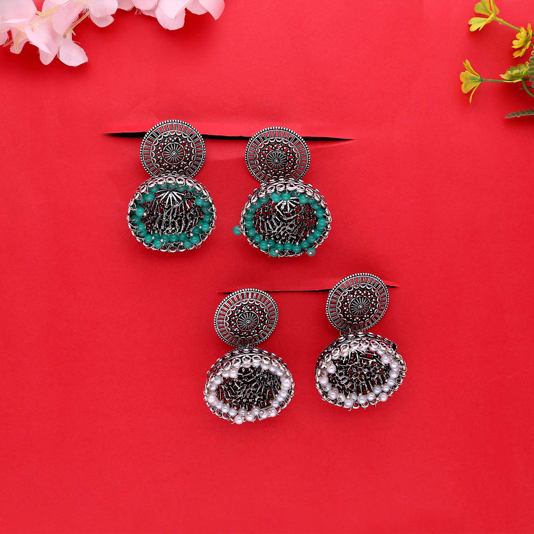 Trendy Long Jhumkas Earrings - ESKU302101981