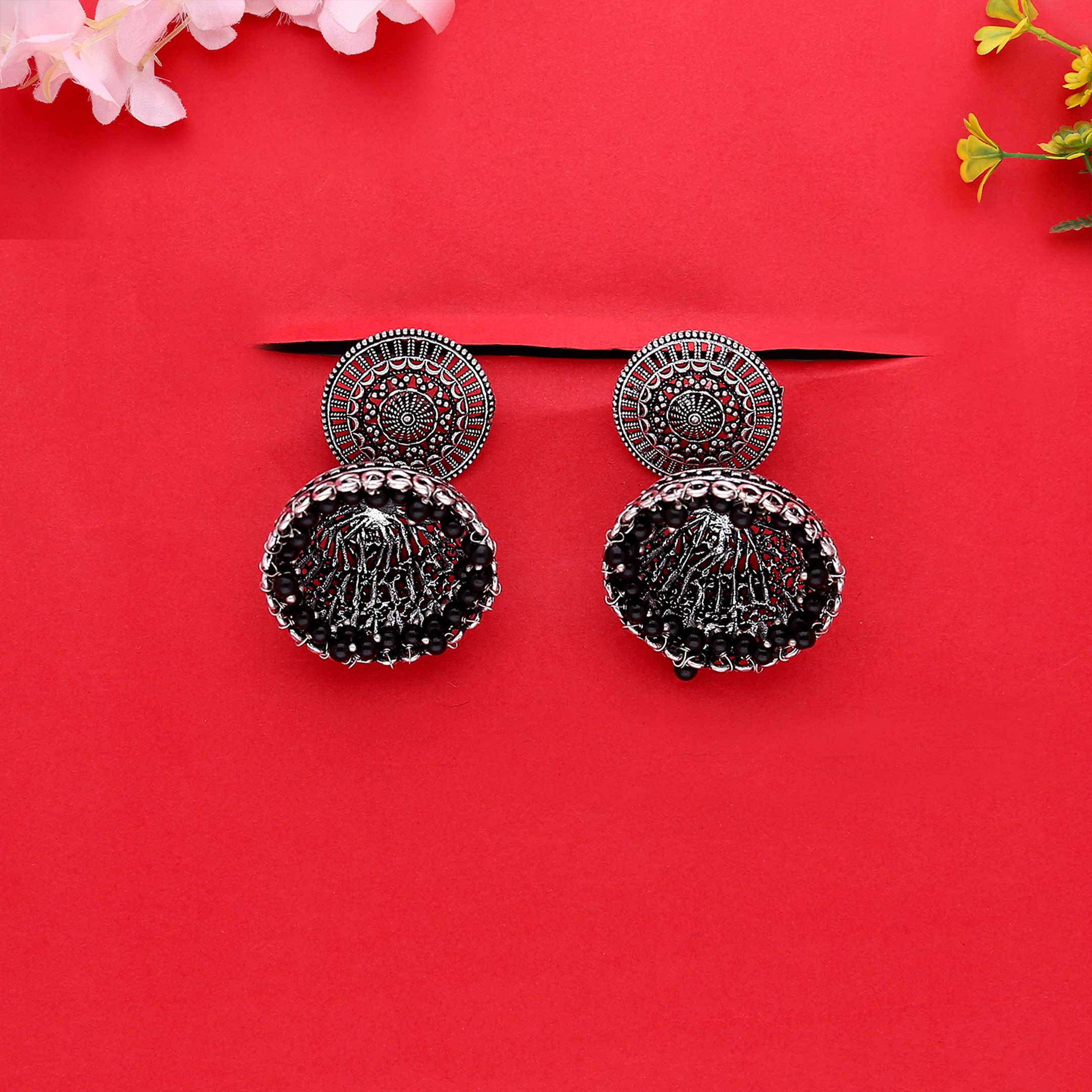 Trendy Long Jhumkas Earrings - ESKU302101981