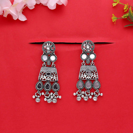 Ethnic Stone Earrings - ESKU302101984