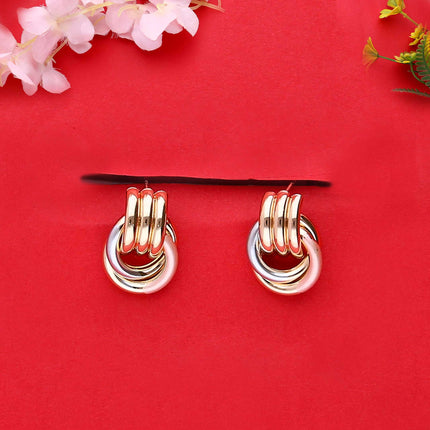 Round Stud Earrings - ESKU302102013