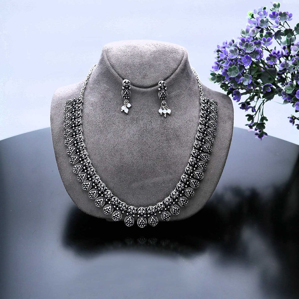 Delicate Premium Quality Necklace Set - ESKU302102034