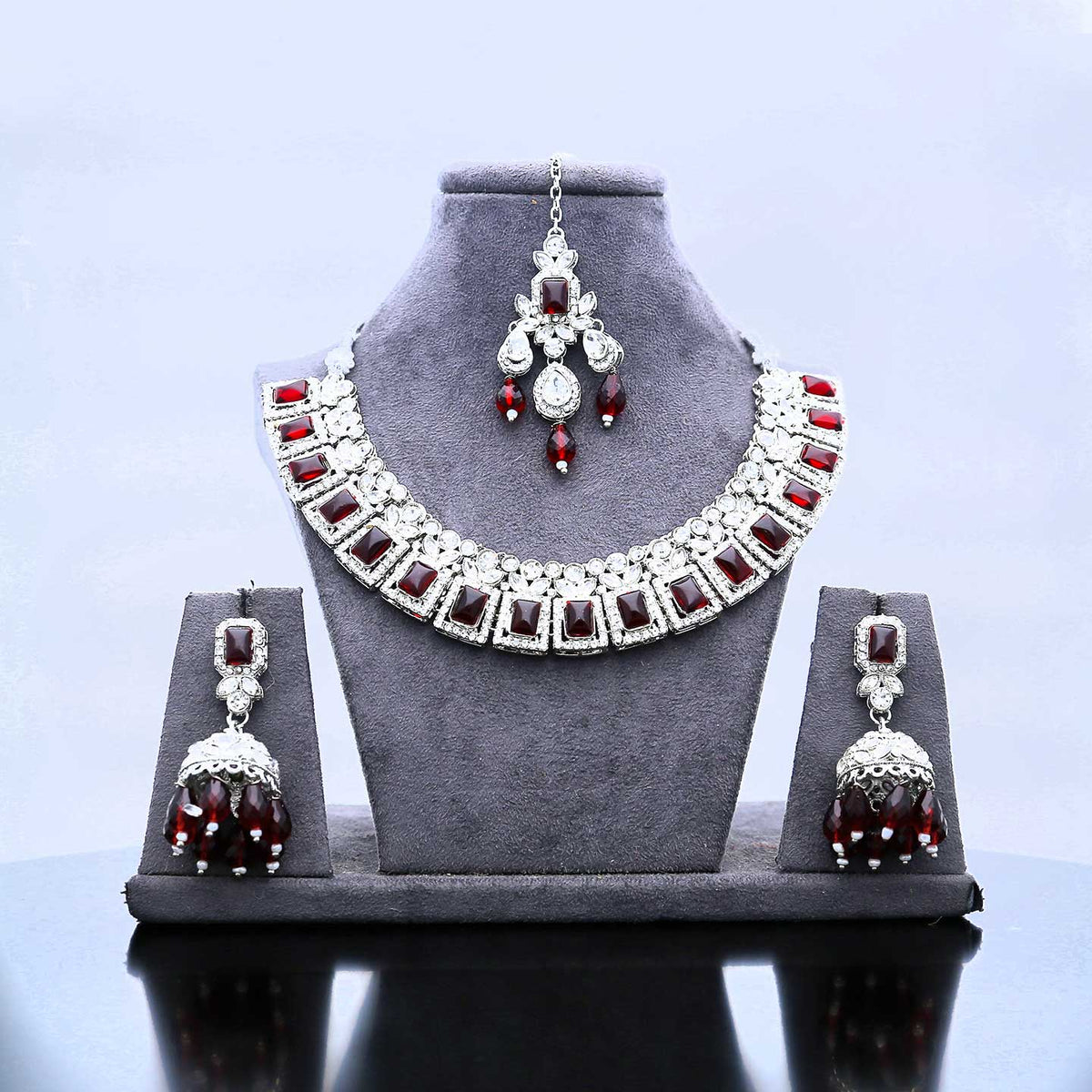 Designer AD Necklace Set - ESKU302102054