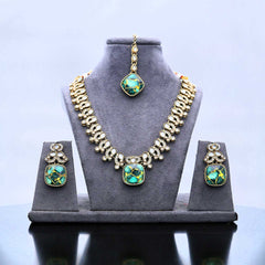 Stylish Beautiful Designed Necklace Set - ESKU302102059