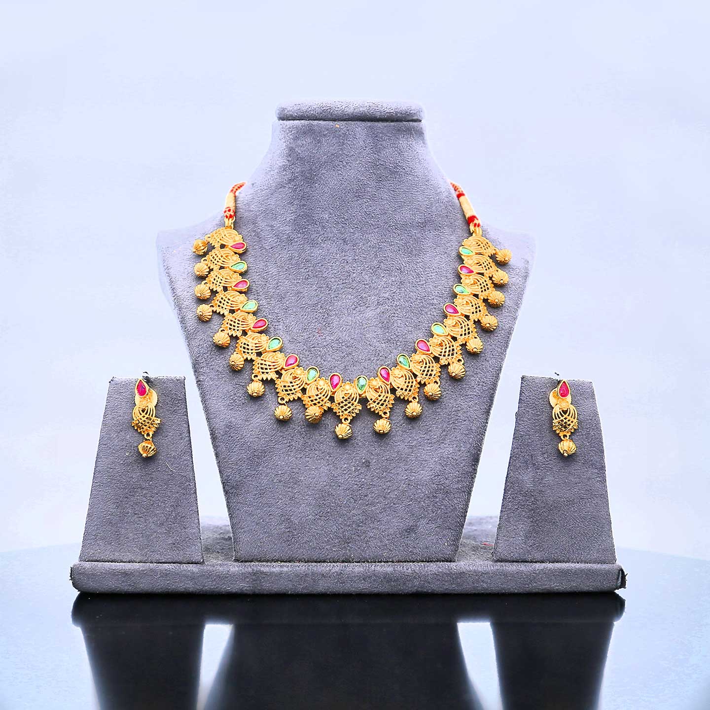 Tradtitional Designer Necklace Set - ESKU302102070