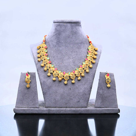 Tradtitional Designer Necklace Set - ESKU302102070