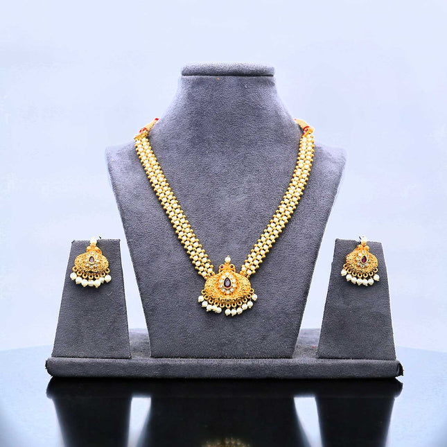 Designer Traditional Necklace Set - ESKU302102078