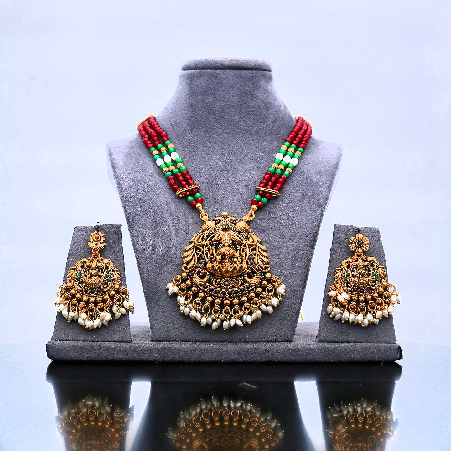 Temple Jewellery Set - ESKU302102083