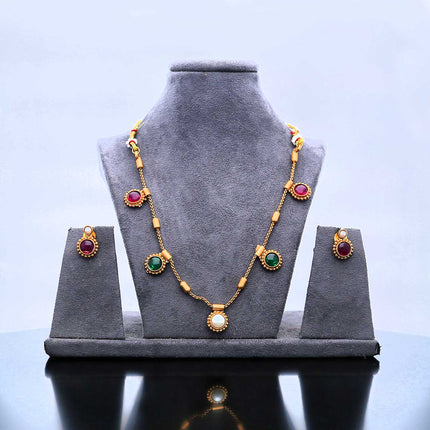 Trendy Necklace Set - ESKU302102098