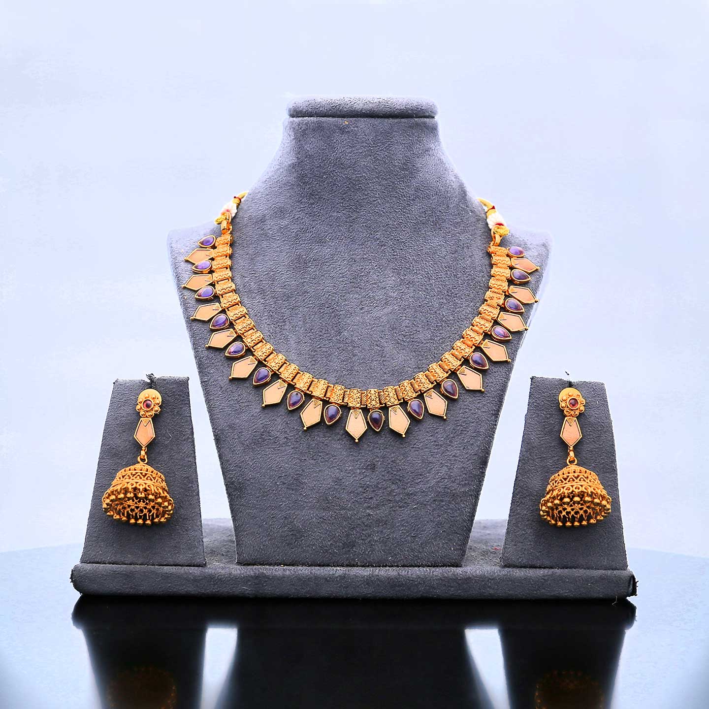 Antique Necklace Set - ESKU302102113