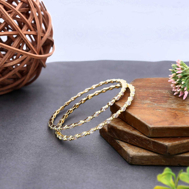 CZ Classic Bangles - ESKU302102121