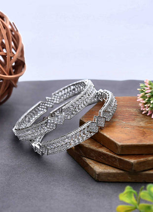 CZ Designer Bangles - ESKU302102124
