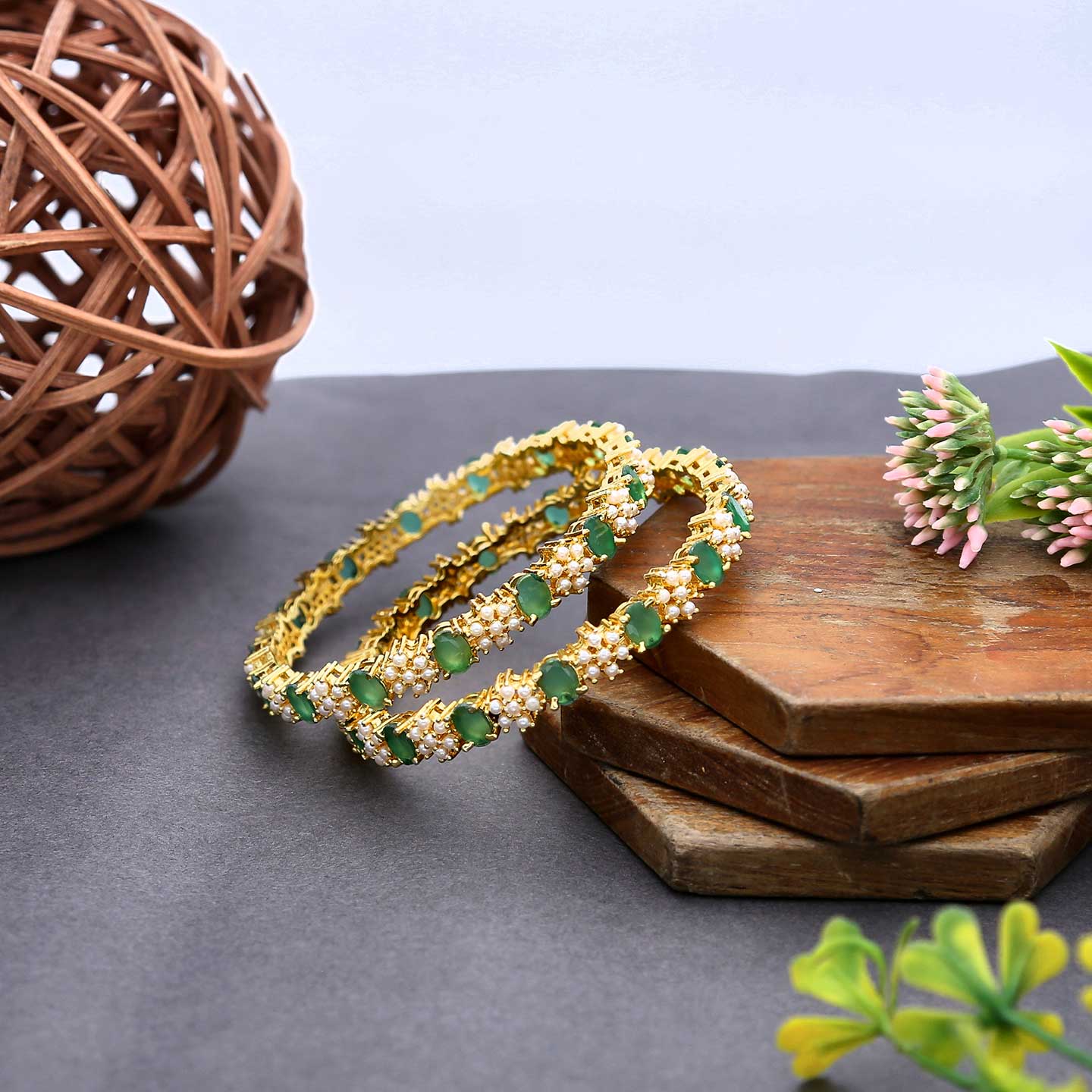 CZ Classic Bangles - ESKU302102125