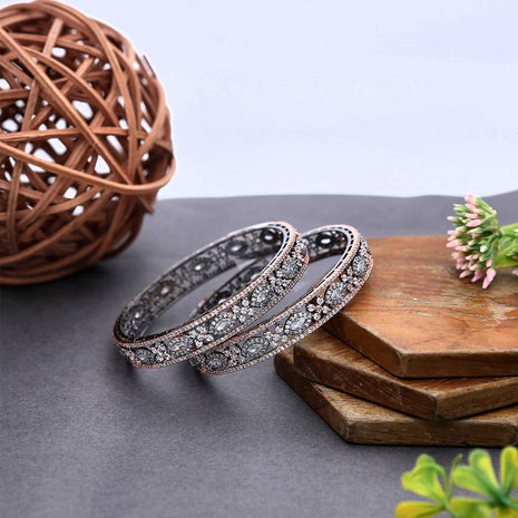 AD Diamond Fancy Bangles - ESKU302102126