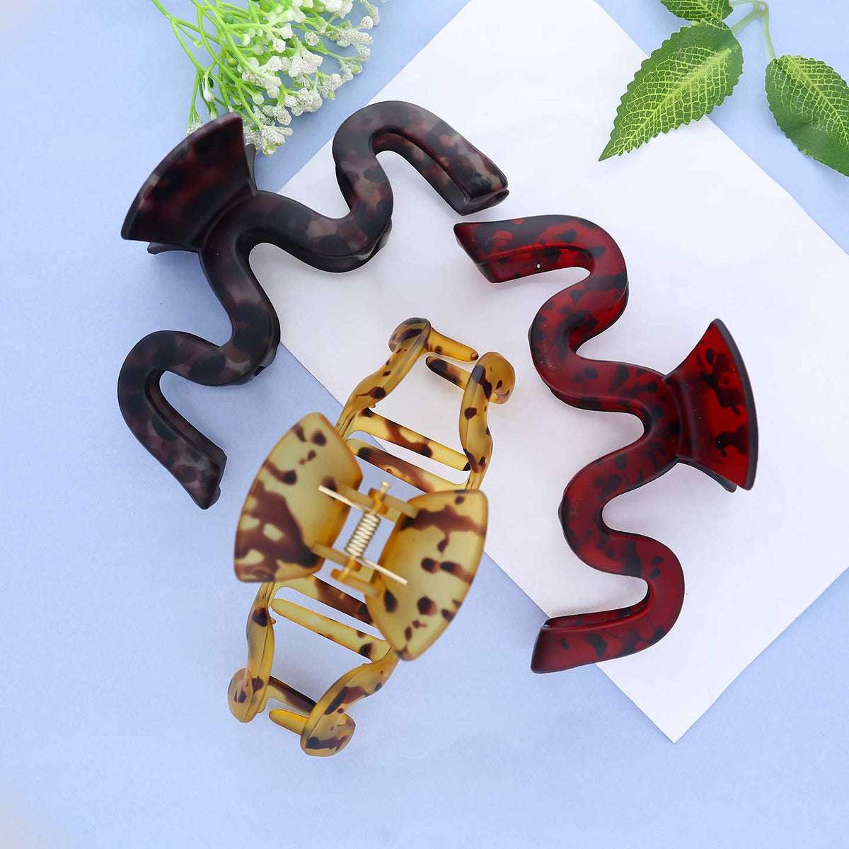 Trendy Zig Zag Claw Clip - ESKU302102141