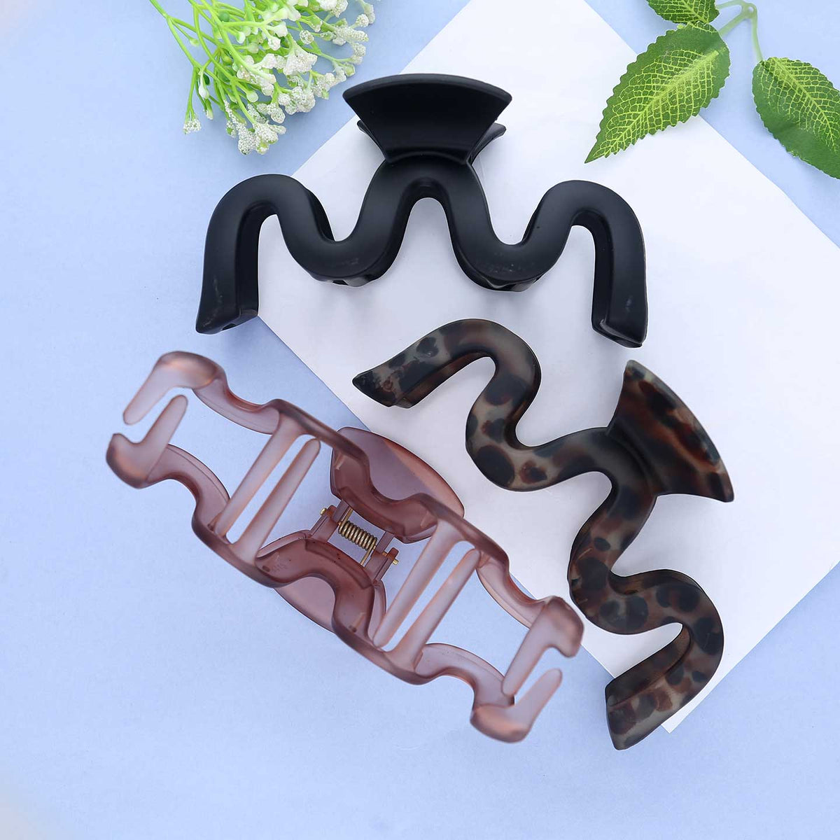 Trendy Zig Zag Claw Clip - ESKU302102141