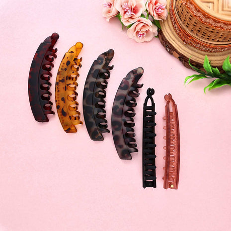Designer Banana Hair Clips - ESKU302102176