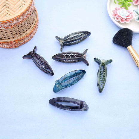 Designer Banana Hair Clips - ESKU302102759