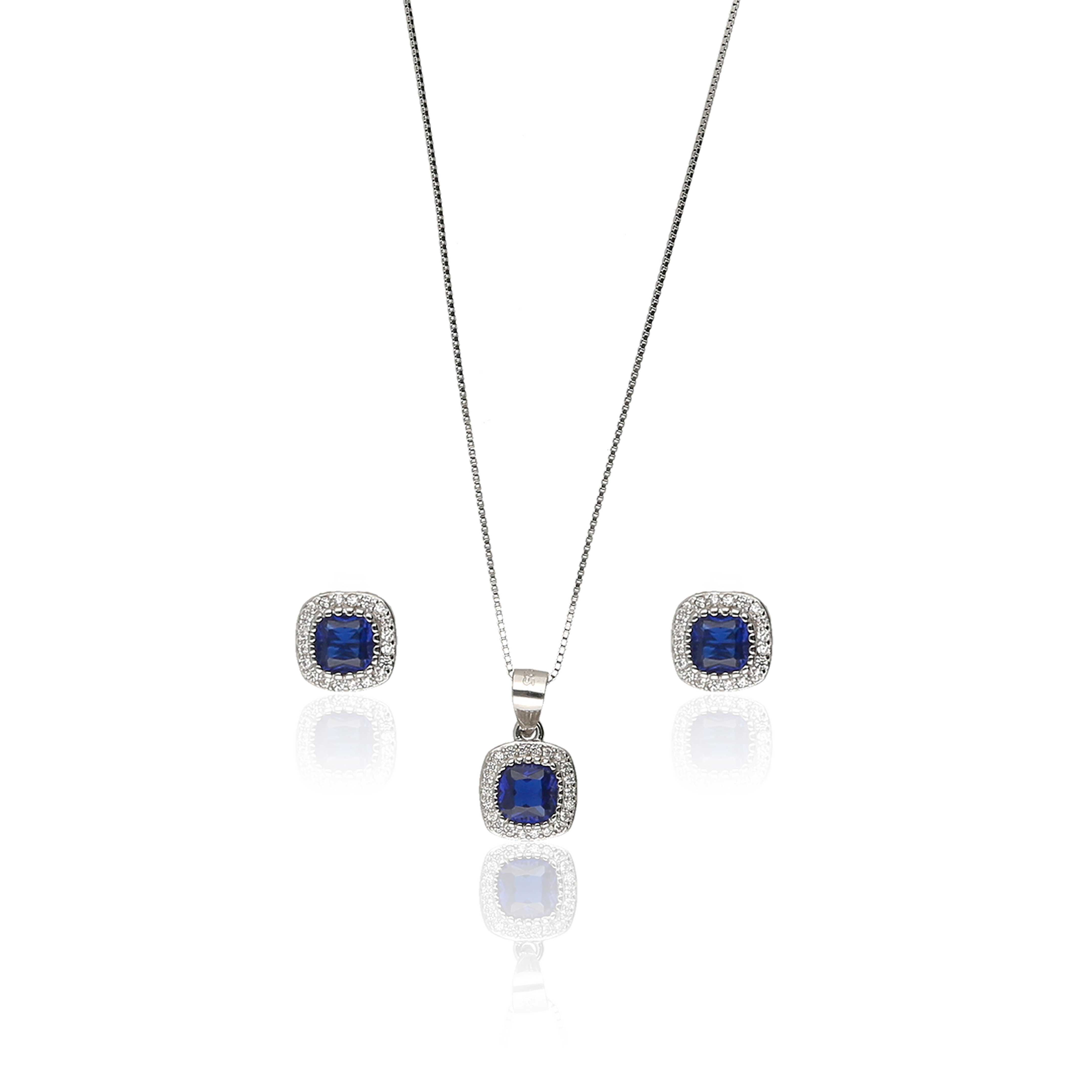Fancy New Collection AD Necklace Set - ESKU302202917