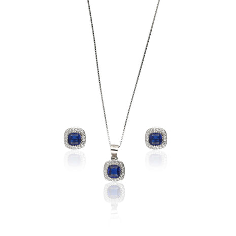 Fancy New Collection AD Necklace Set - ESKU302202917
