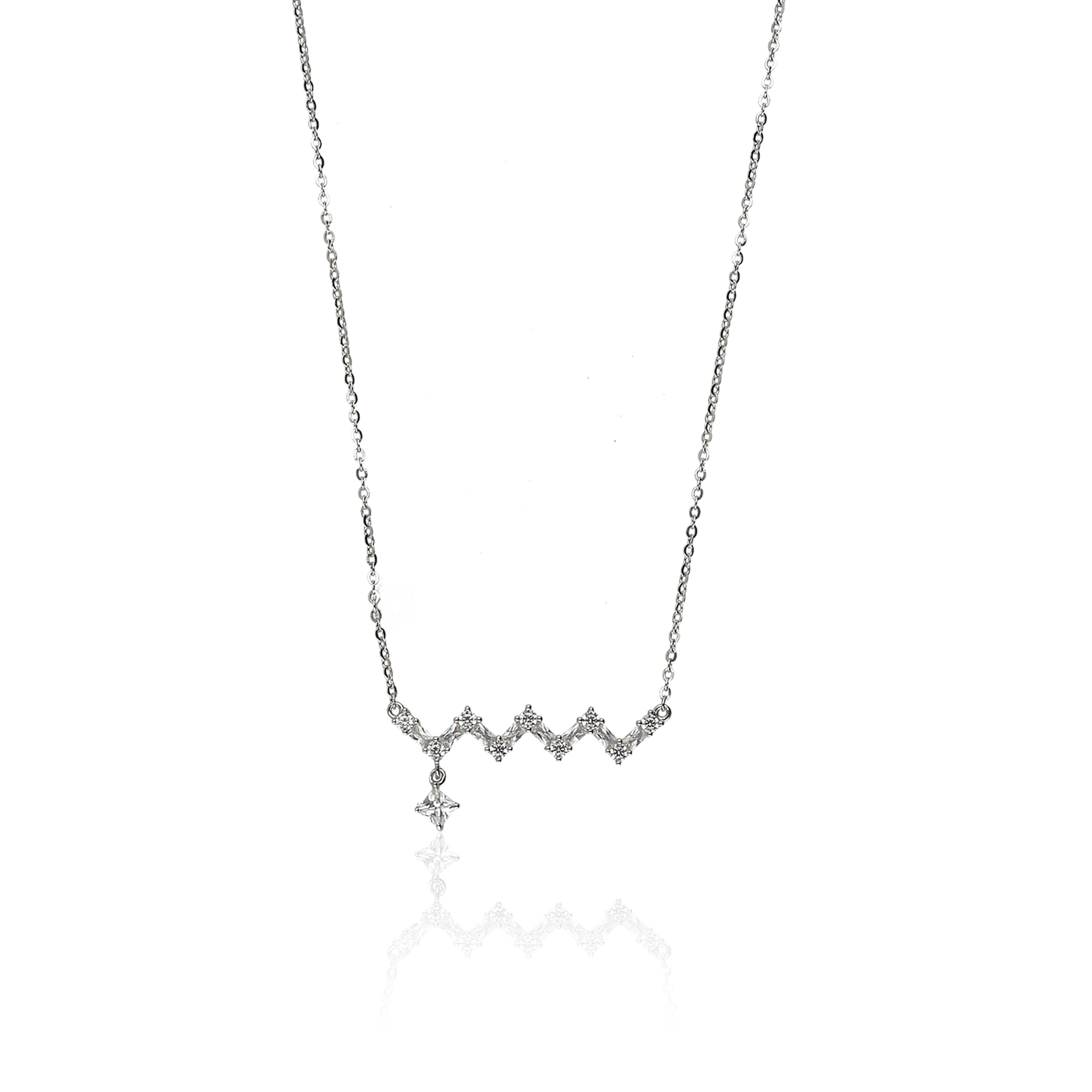 Zigzag Chain Necklace - ESKU302202923