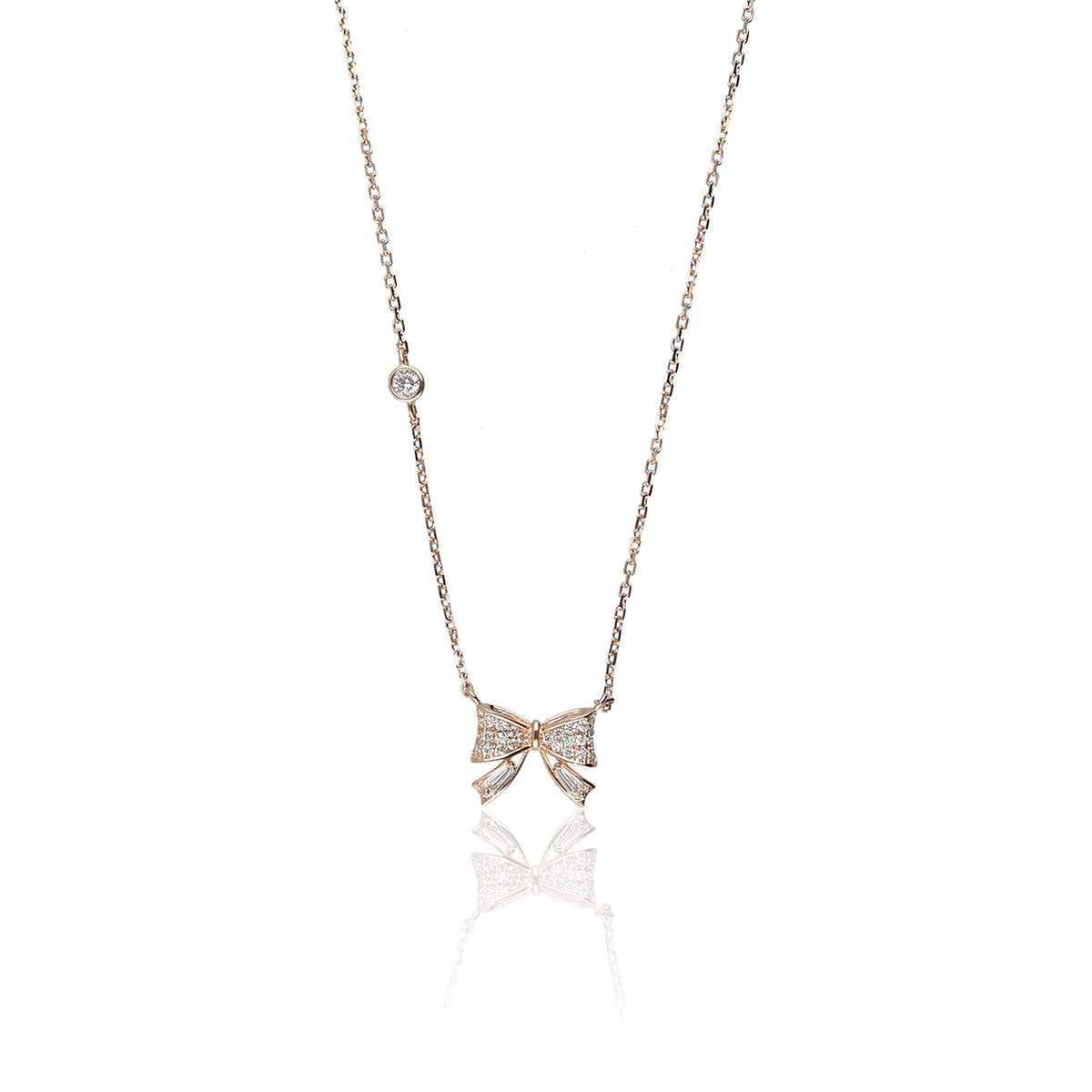 Cz Pendant With Chain - ESKU302202925
