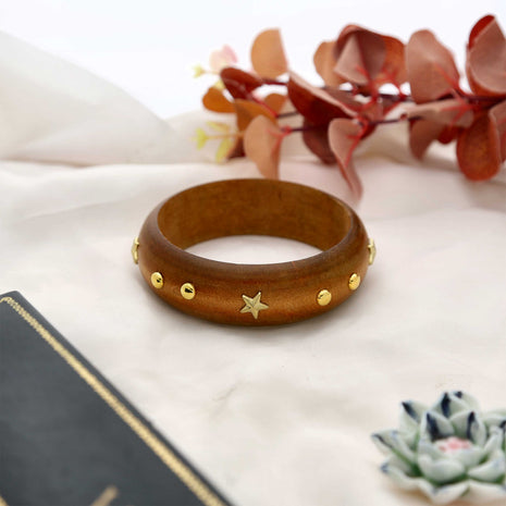 Designer Wooden Bangle Kada - ESKU302202960