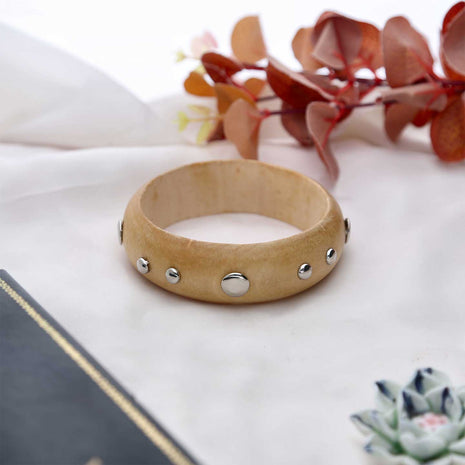 Stylish Wooden Bangles Kada - ESKU302202966