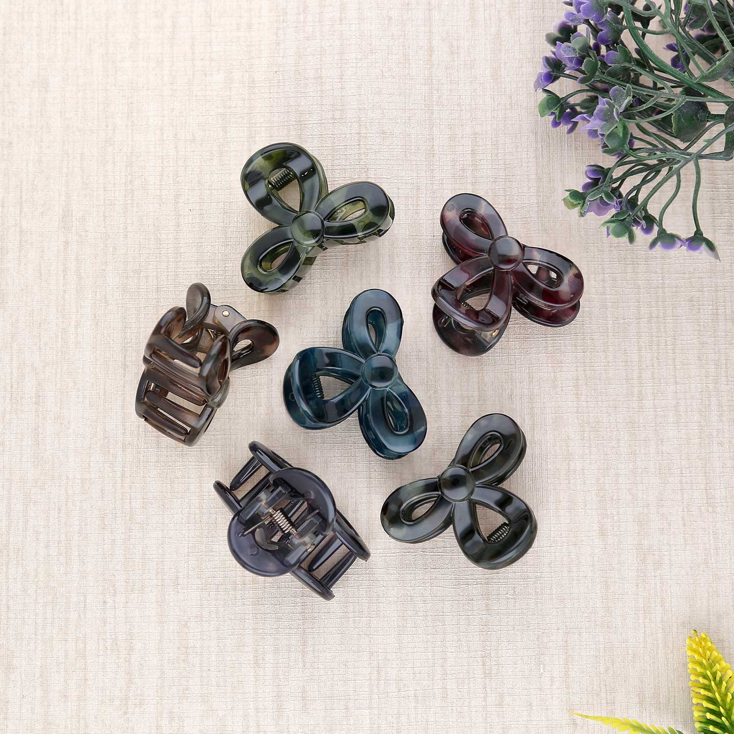 Pack of 12 Butterfly Clips - ESKU302202995