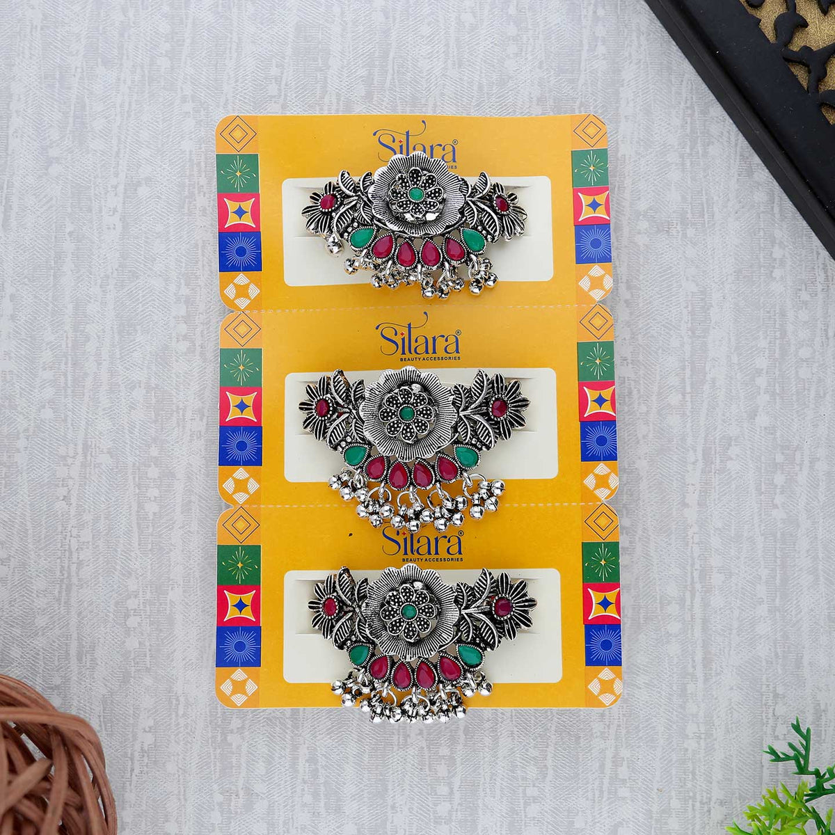 Oxidised Hair Clip - ESKU302303015