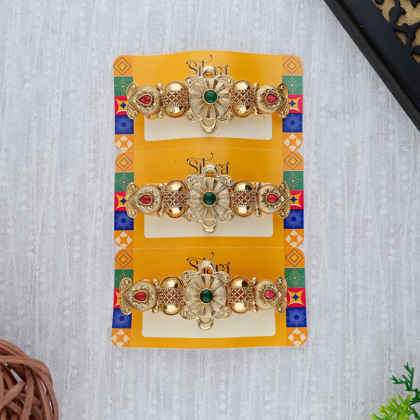 Antique Hair Clip - ESKU302303018