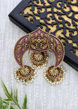 AD stone Hair Hook - ESKU302303025